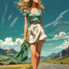 girl on the road f by rayzone