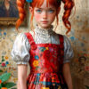 red girl by rayzone