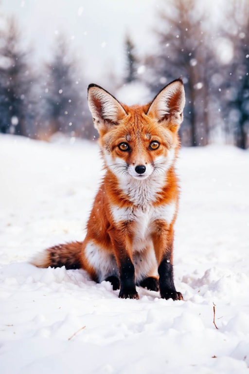 snowfox by rayzone art