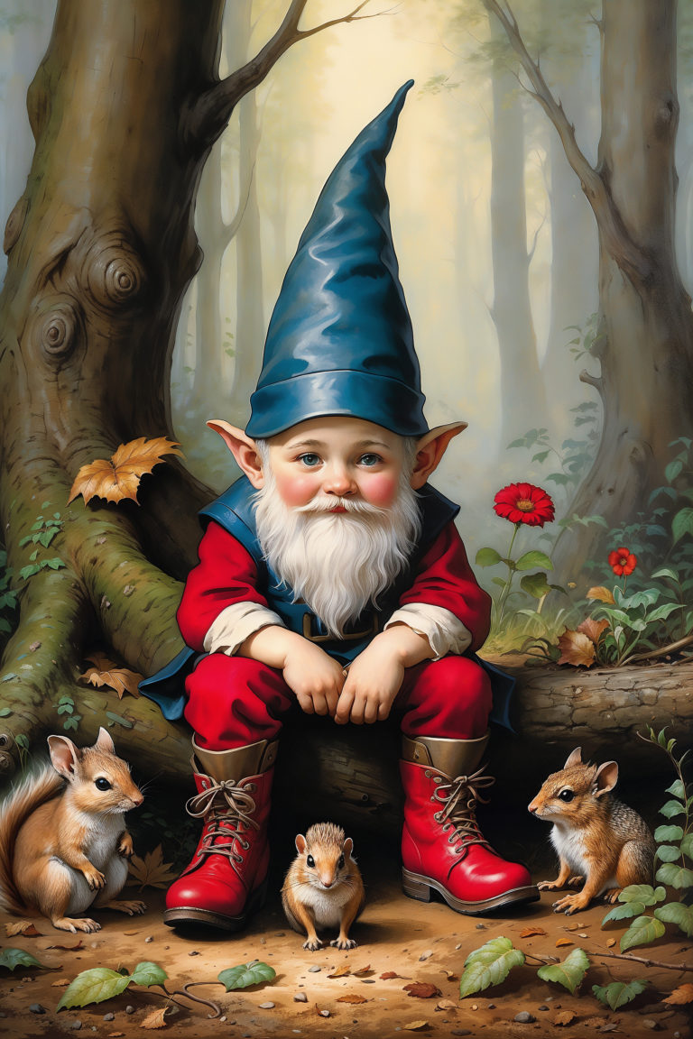 gnomik v lesu 2